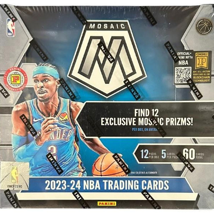 Panini Mosaic Basketball 2023-24 Hobby International Box