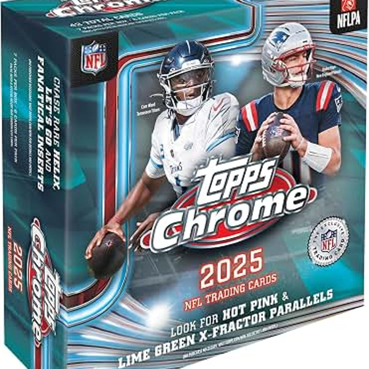 Topps 2025 Chrome NFL Football Mega Box