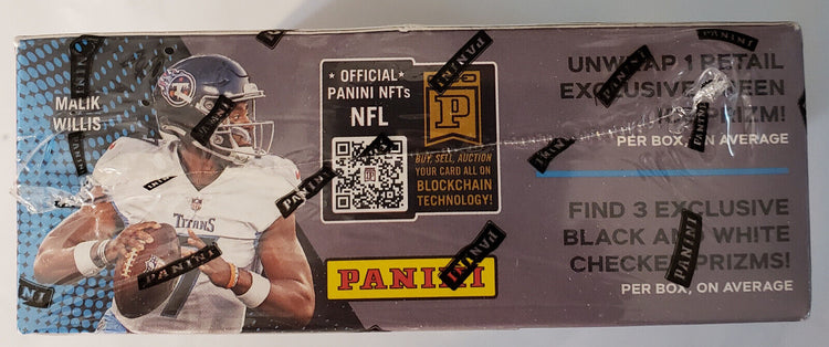 Panini 2022 Prizm Football Retail Pack Box
