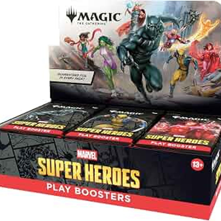 Magic: The Gathering Marvel Super Heroes Play Booster Box Display Box 30 Packs