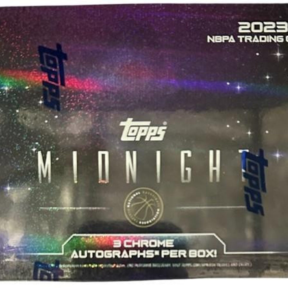 Topps 2023-24 Midnight Basketball Hobby Box Factory Sealed