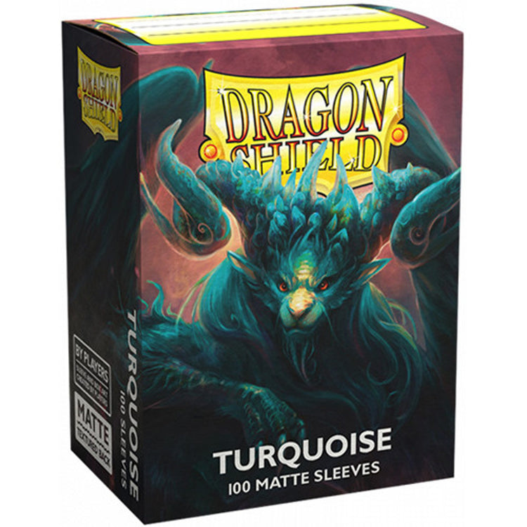 Arcane Tinmen Dragon Shield Matte Turquoise