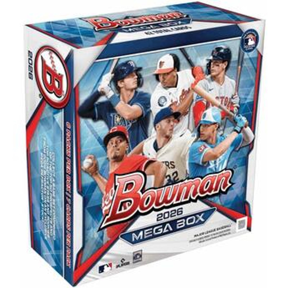 Topps 2026 Bowman Baseball Mega Box 6 Packs