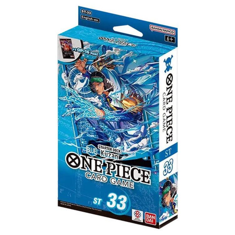 Bandai Namco One Piece Card Game Starter Deck ST-33 Mono-Blue Control Deck