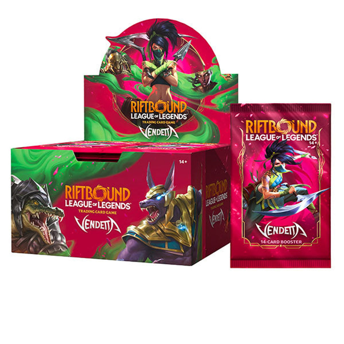 League Of Legends Riftbound Vendetta Booster Display 24 Count