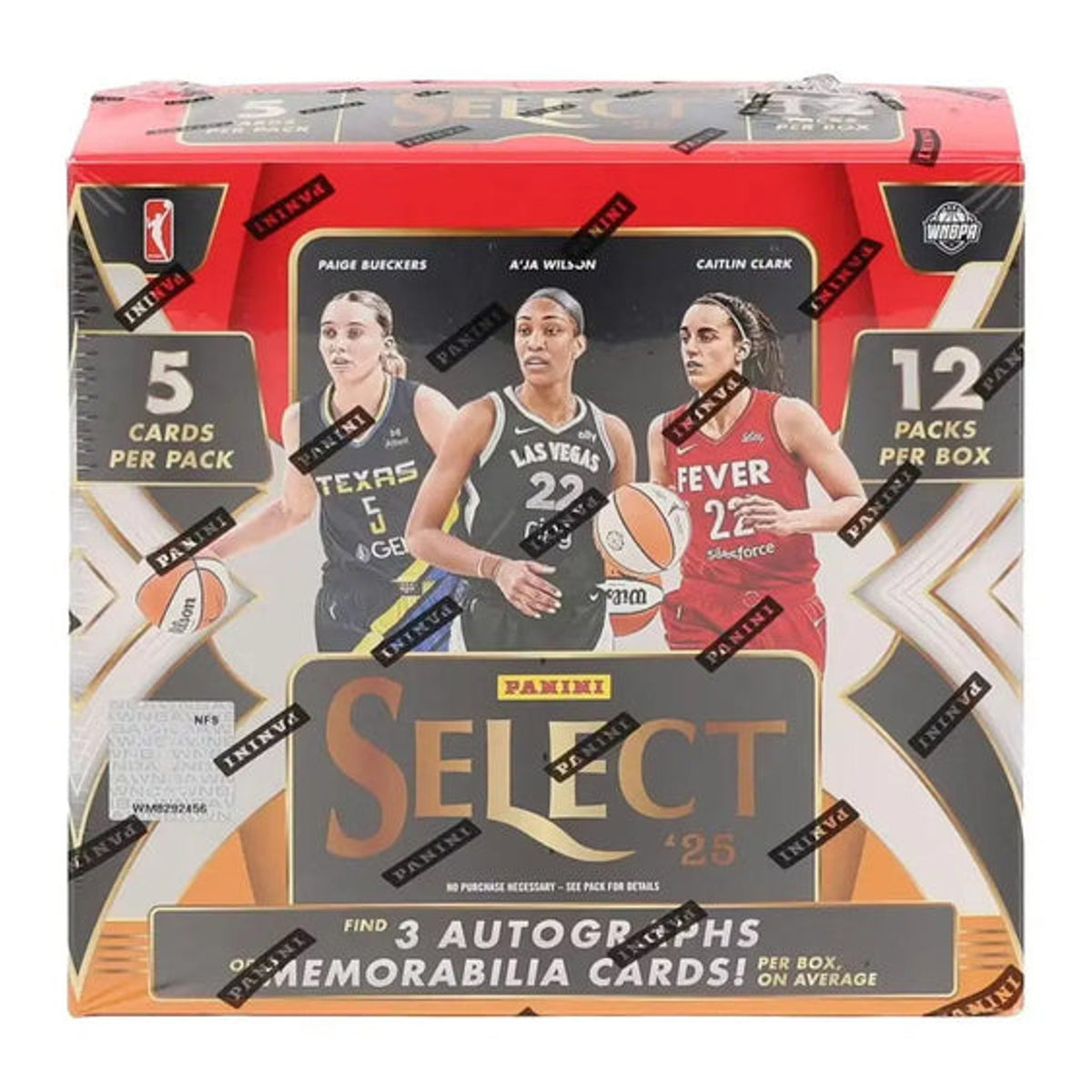 Panini 2025 WNBA Select Hobby Box