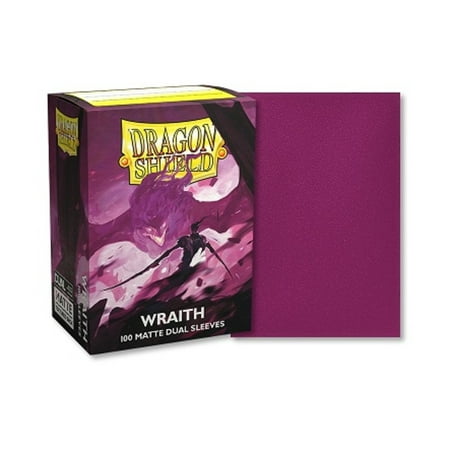 Dragon Shield Dual Matte Wraith Matte Wraith Purple Standard Size 100 Sleeves