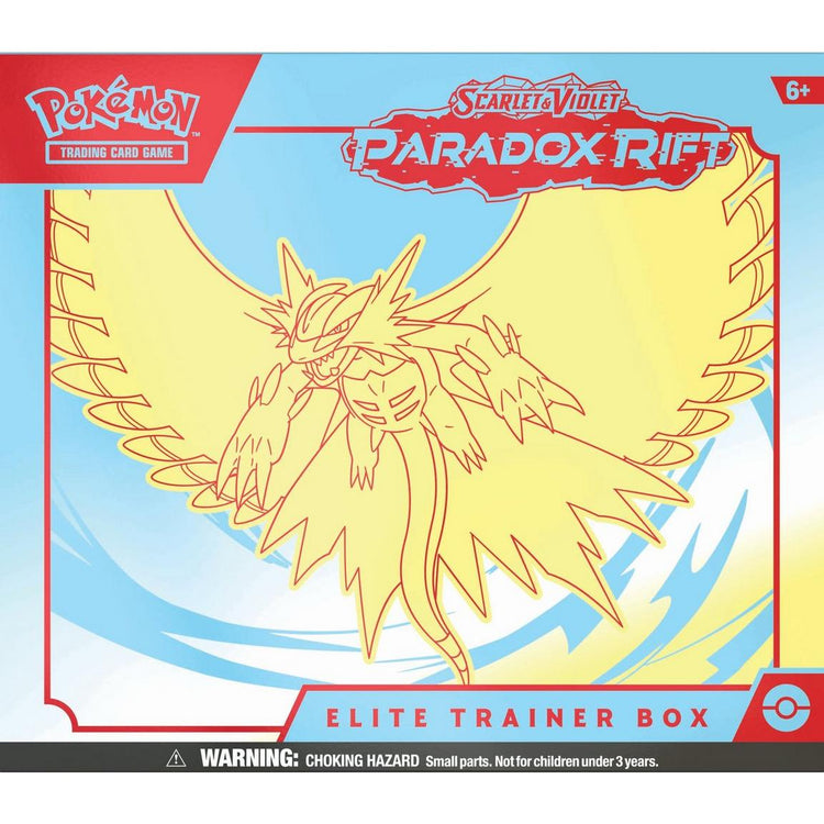 Pokémon Scarlet & Violet Paradox Rift Elite Trainer Box Blue