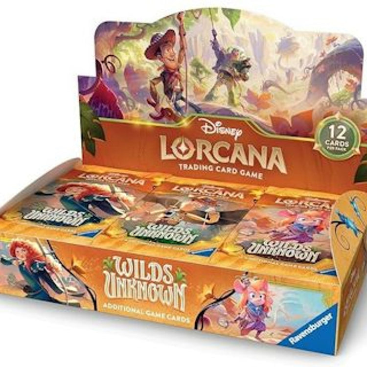 Ravensburger Disney Lorcana Tcg Wilds Unknown Booster Box 24 Packs