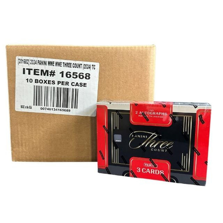 Panini 2024 Three Count WWE Hobby Box