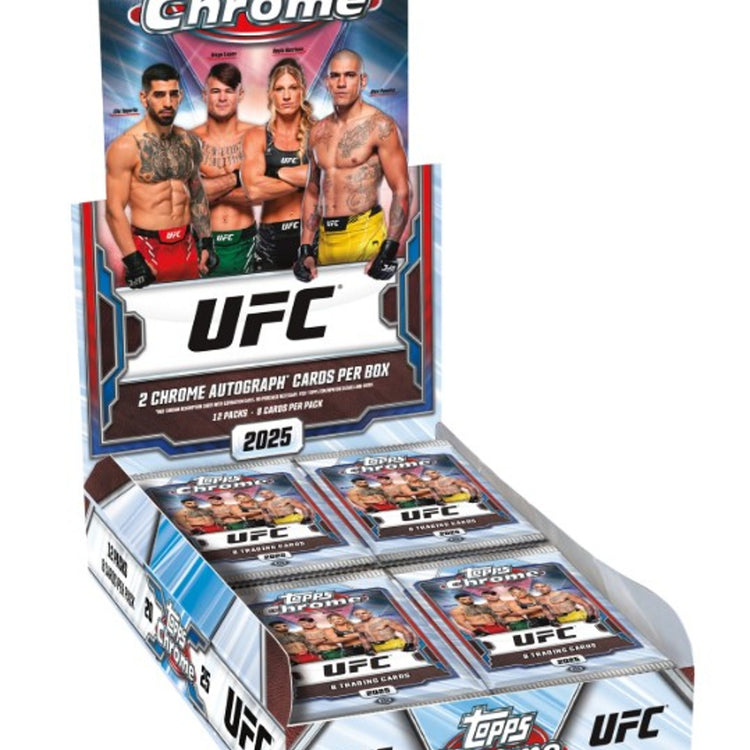 Topps 2025 Chrome UFC Hobby Box