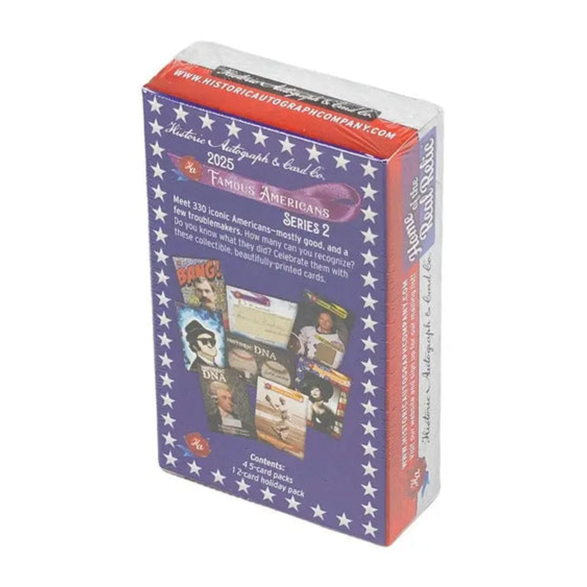 2025 Historic Autographs Famous Americans Series 2 Hobby Box