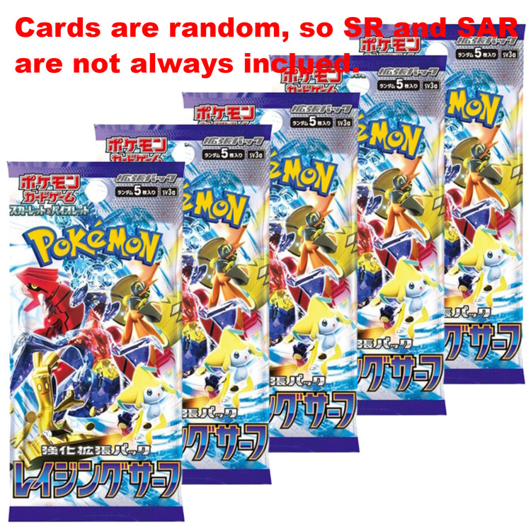 Pokémon Trading Card Game Scarlet & Violet Raging Surf Japanese Booster Box 30 Packs