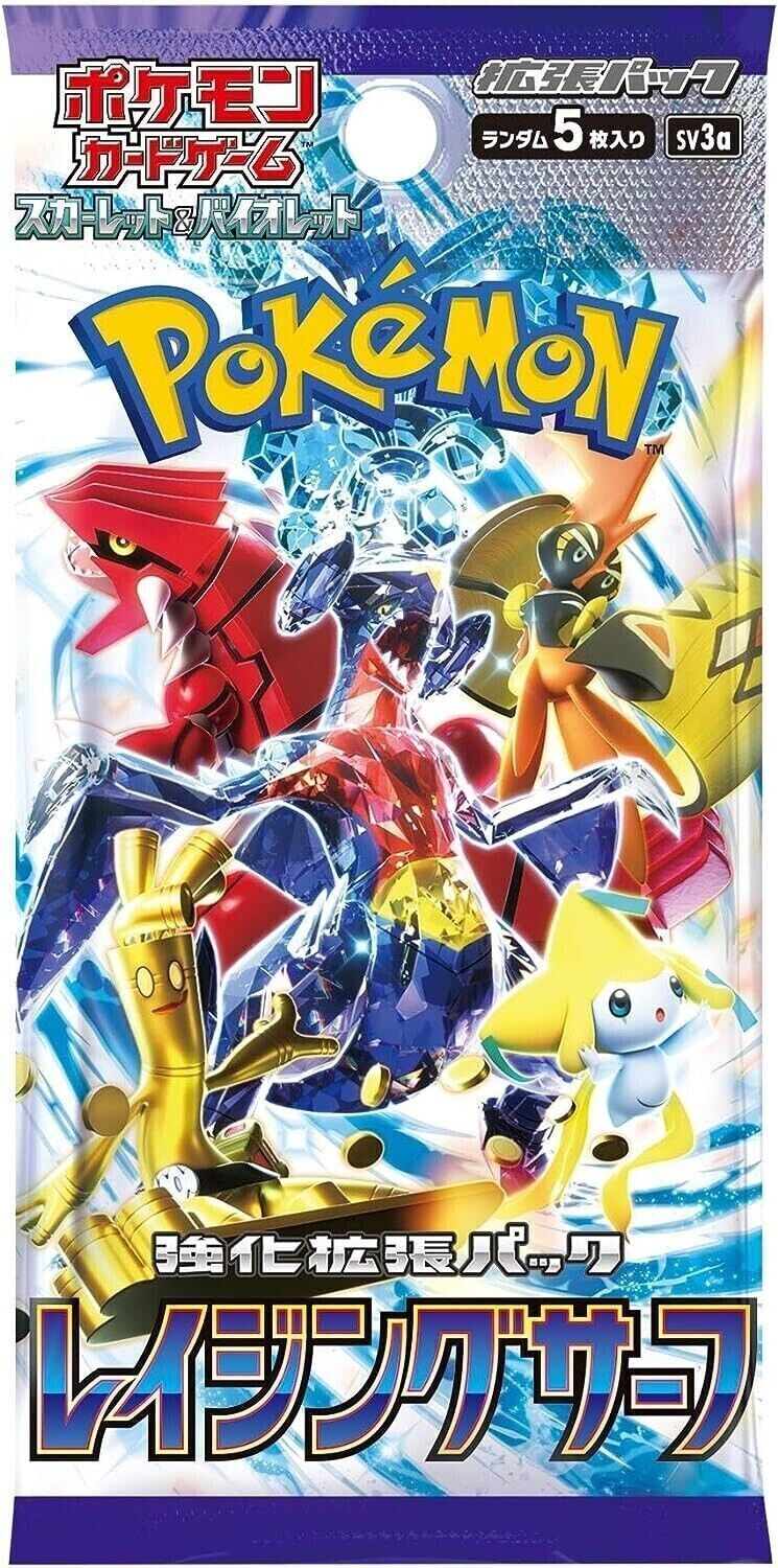 Pokémon Trading Card Game Scarlet & Violet Raging Surf Japanese Booster Box 30 Packs