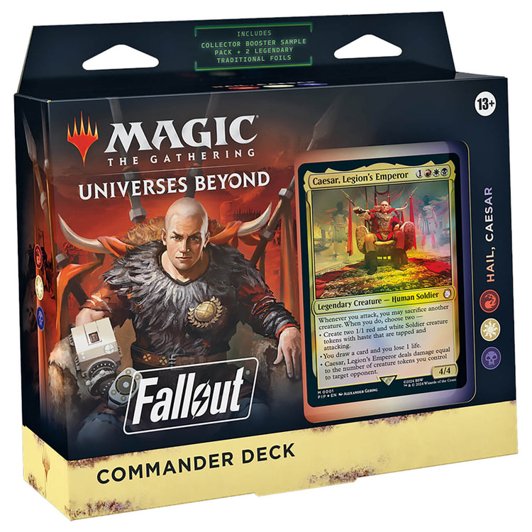 Asmodee Magic the Gathering Universes Beyond Fallout Commander Deck Science