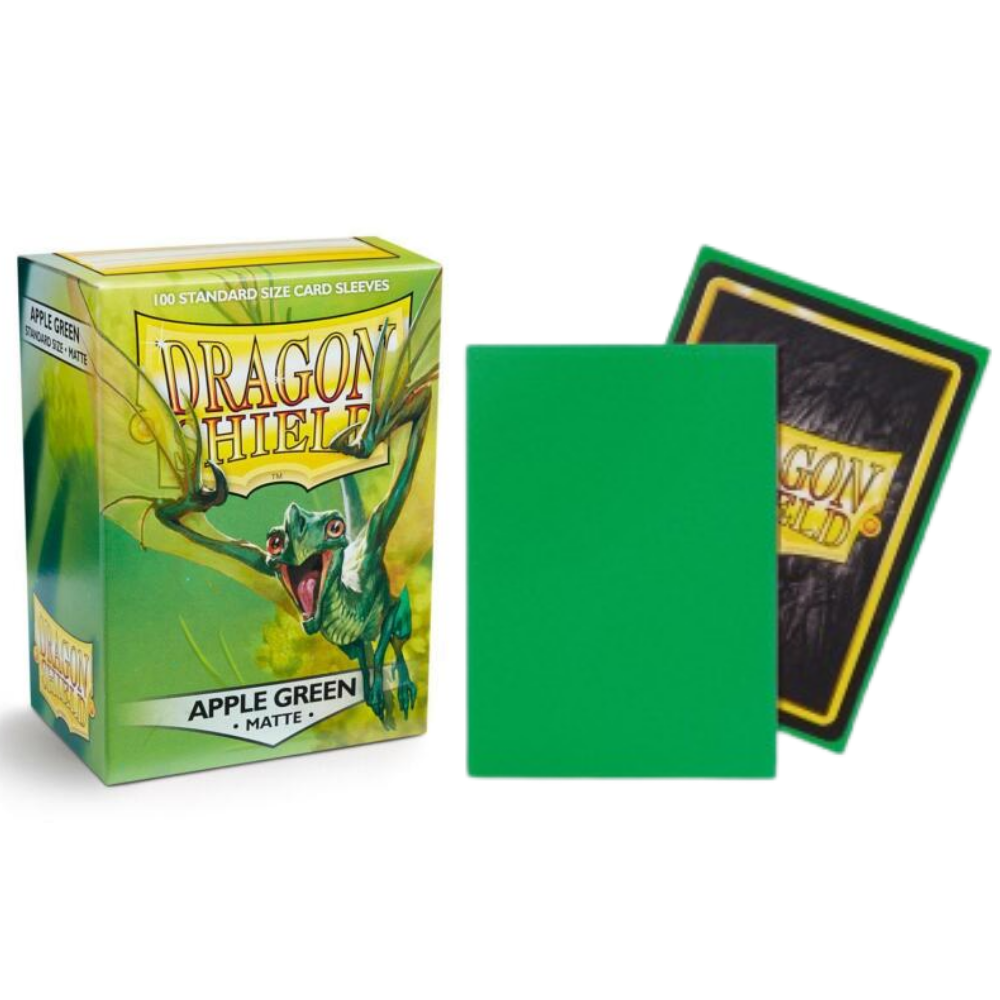 Arcane Tinmen Dragon Shield Matte Apple Green Card Sleeves 100 Ct