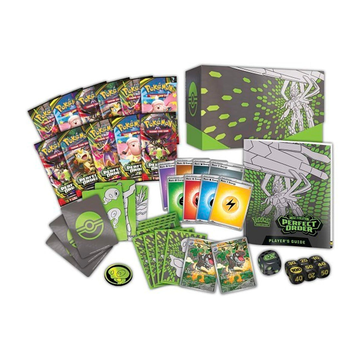 The Pokémon Company International Pokémon TCG Perfect Order Elite Trainer Box 9 Booster Packs