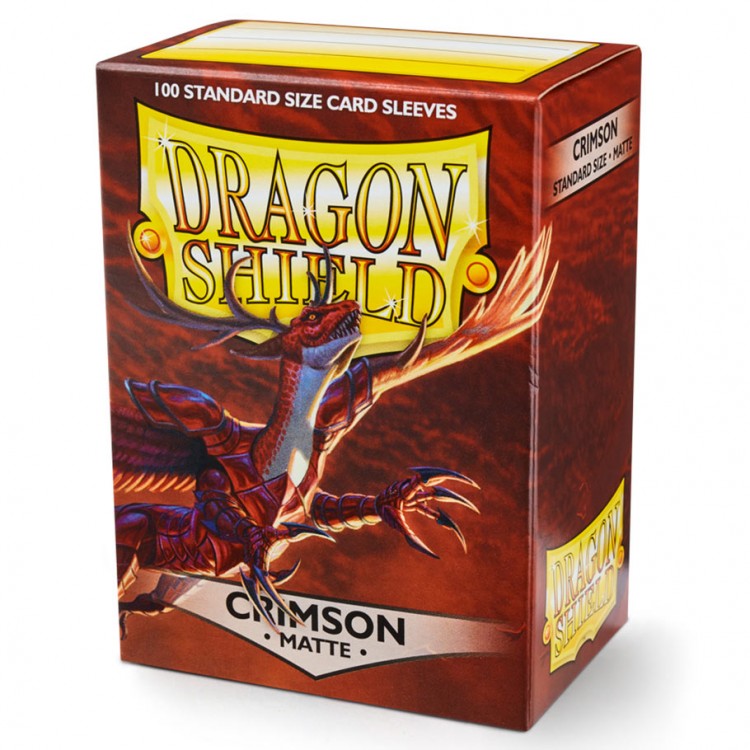 Arcane Tinmen Dragon Shield Matte Crimson