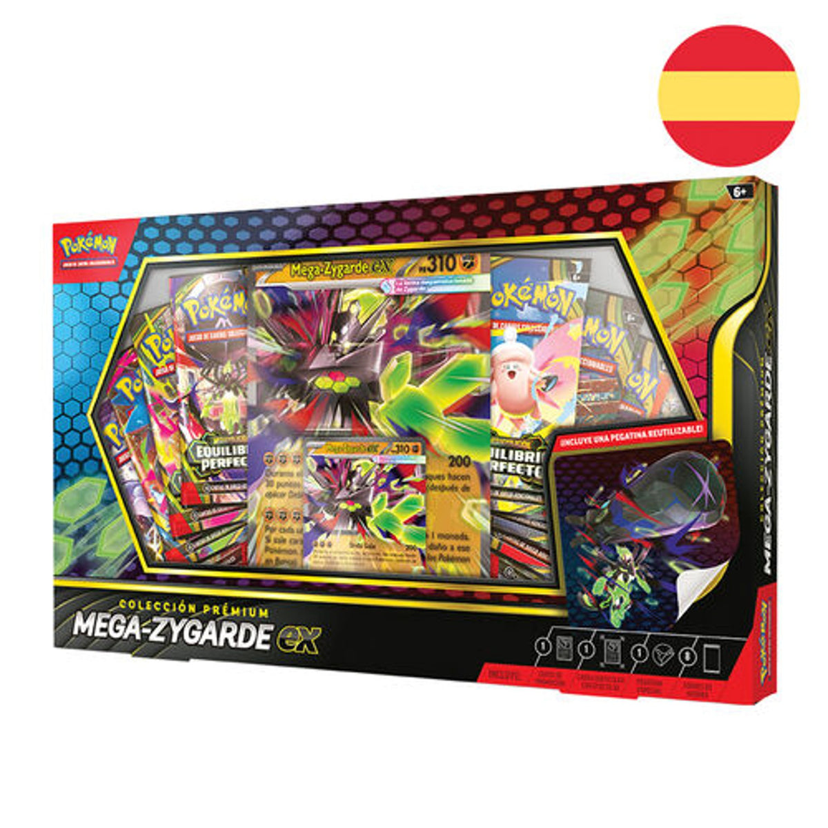 The Pokémon Company International Pokémon TCG Mega Zygarde ex Premium Collection 8 Boosters
