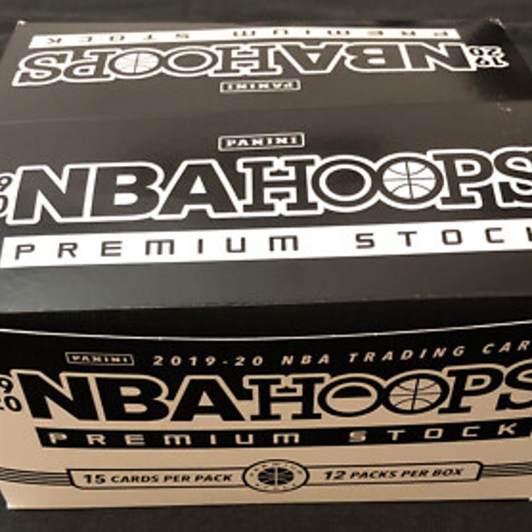 Panini 2019-20 Hoops Premium Basketball Trading Card Value Box 12 Packs