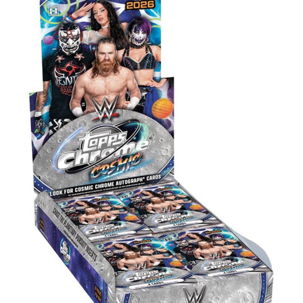 Topps 2026 Cosmic Chrome WWE Hobby Box