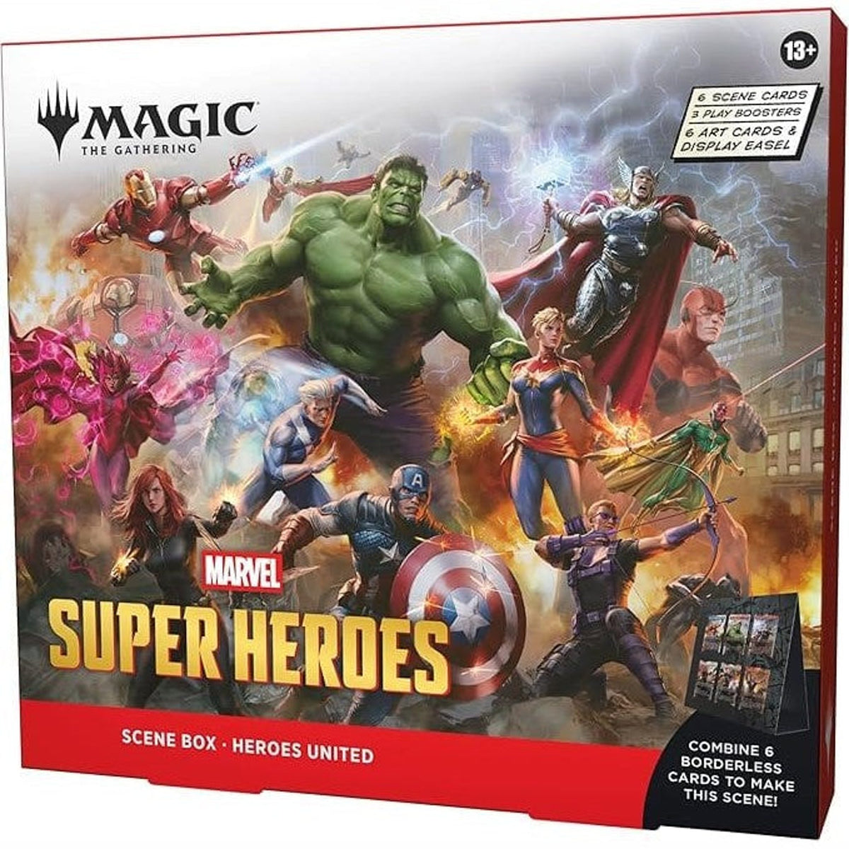 Wizards Of The Coast Magic The Gathering Marvel Super Heroes Scene Box