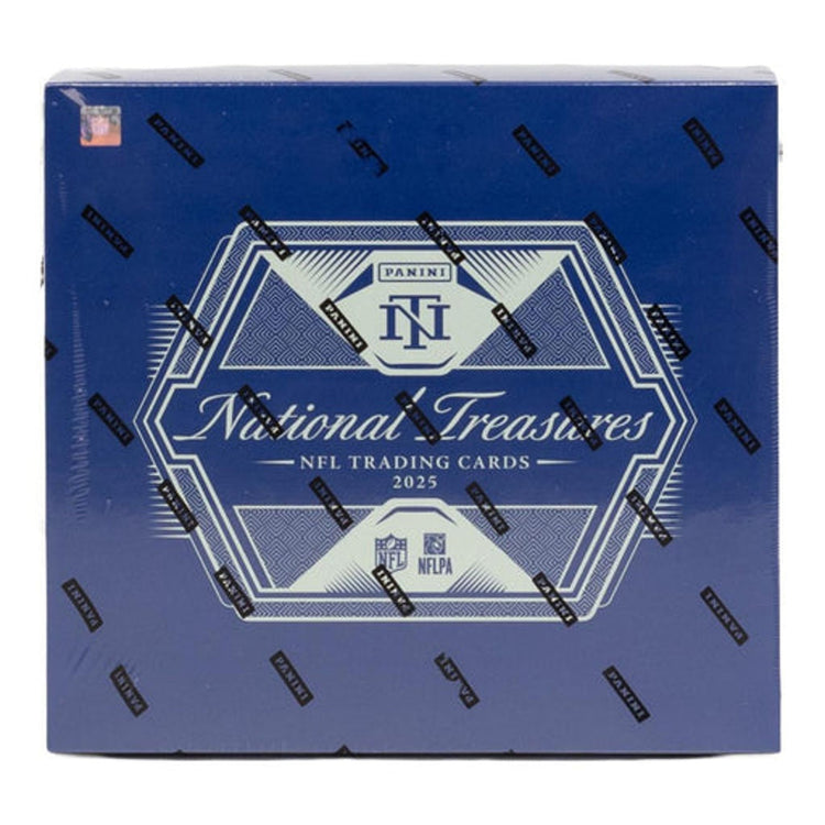 Panini 2025 National Treasures Football Hobby Box 8 Cards