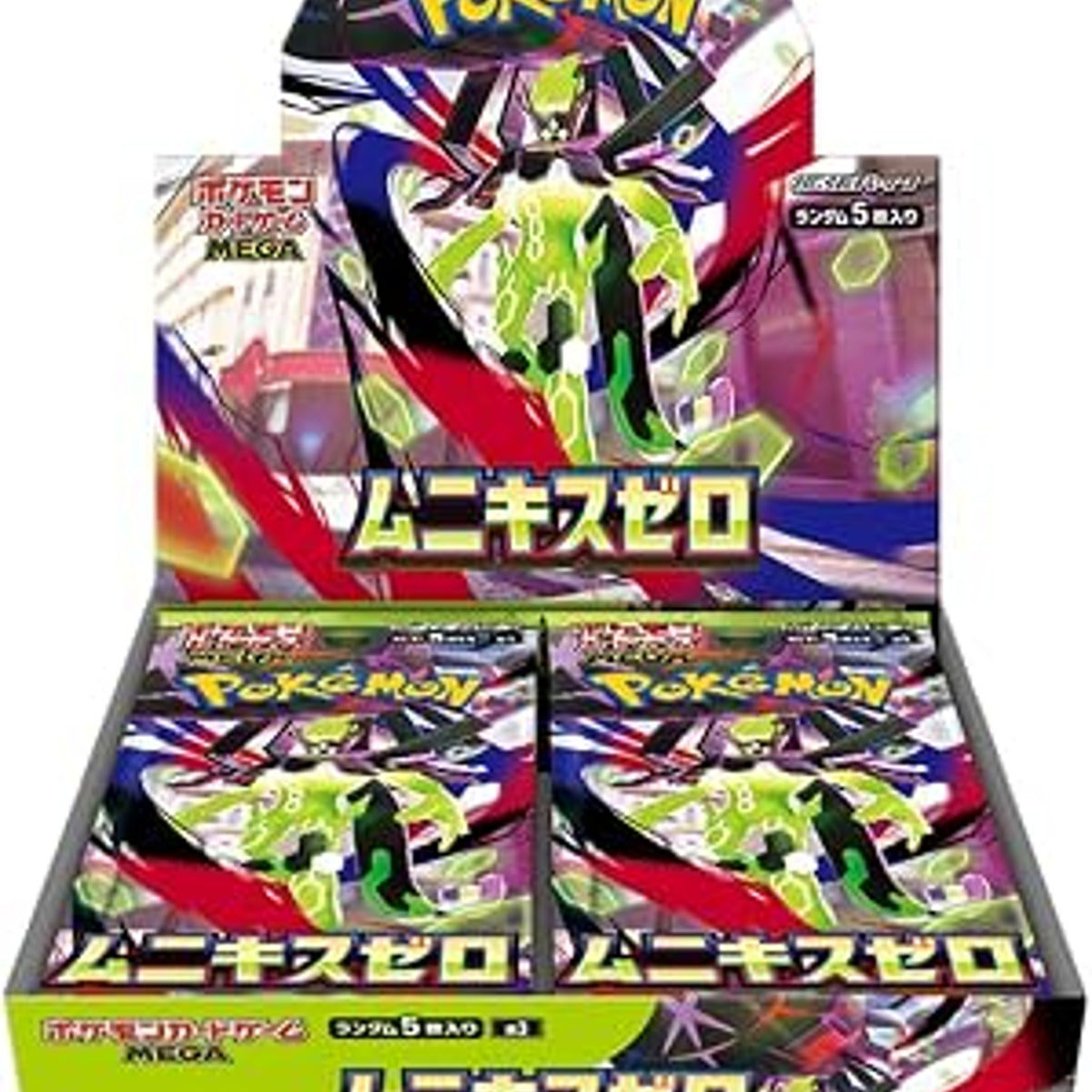 Pokémon Card Game Mega Expansion Pack Monikis Zero Box