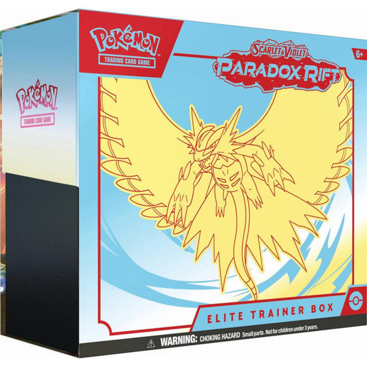 Pokémon Scarlet & Violet Paradox Rift Elite Trainer Box Blue