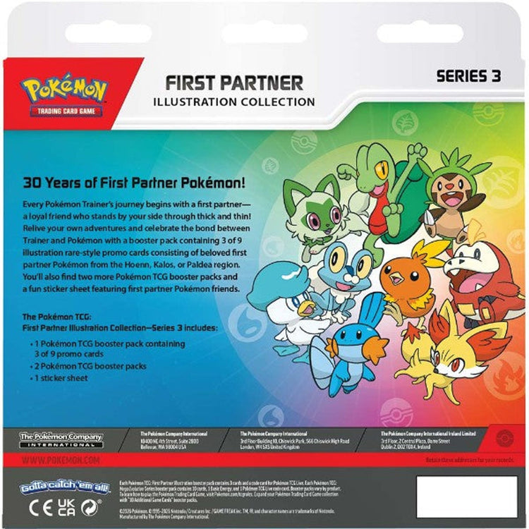Pokémon First Partner Illustration Collection Series 3 Card Game