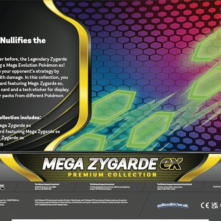 The Pokémon Company International Pokémon TCG Mega Zygarde ex Premium Collection 8 Boosters