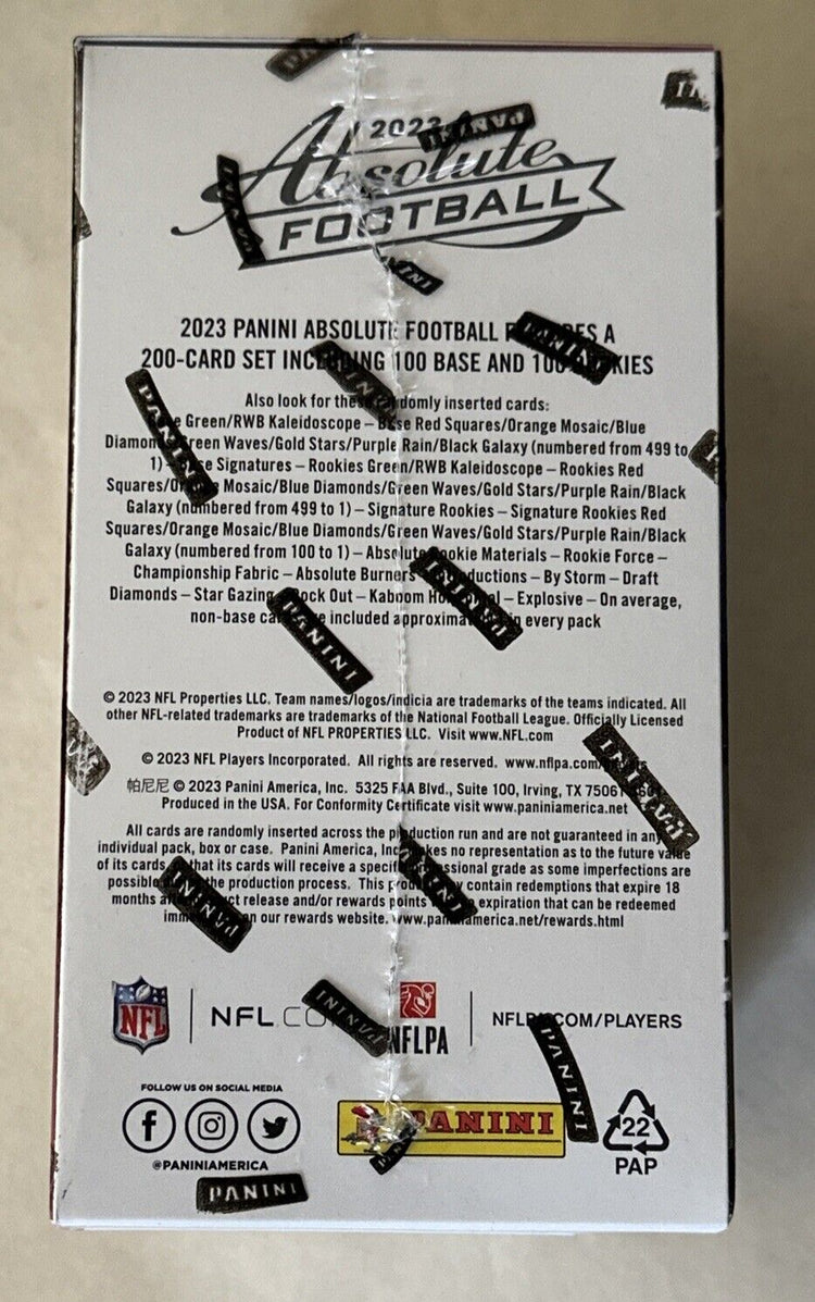 Panini 2023 Absolute Football Blaster Box