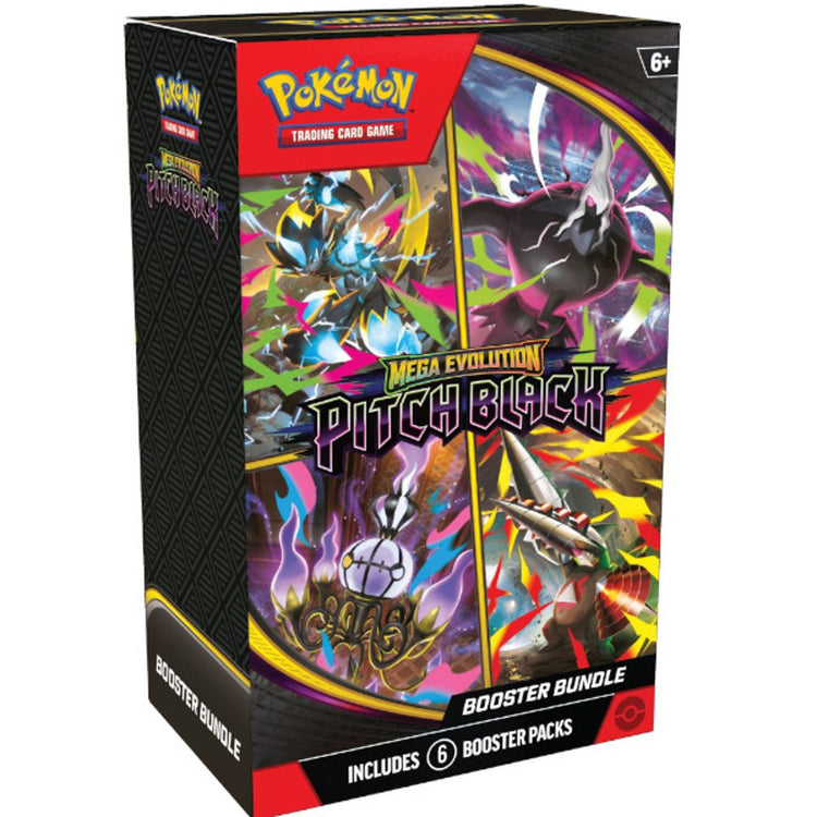 The Pokémon Company International Pokémon TCG Mega Evolution Pitch Black Booster Bundle 6-Pack