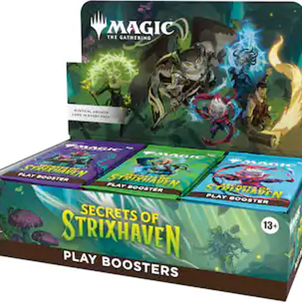 Magic: The Gathering Secrets of Strixhaven Play Booster Box 30 Packs