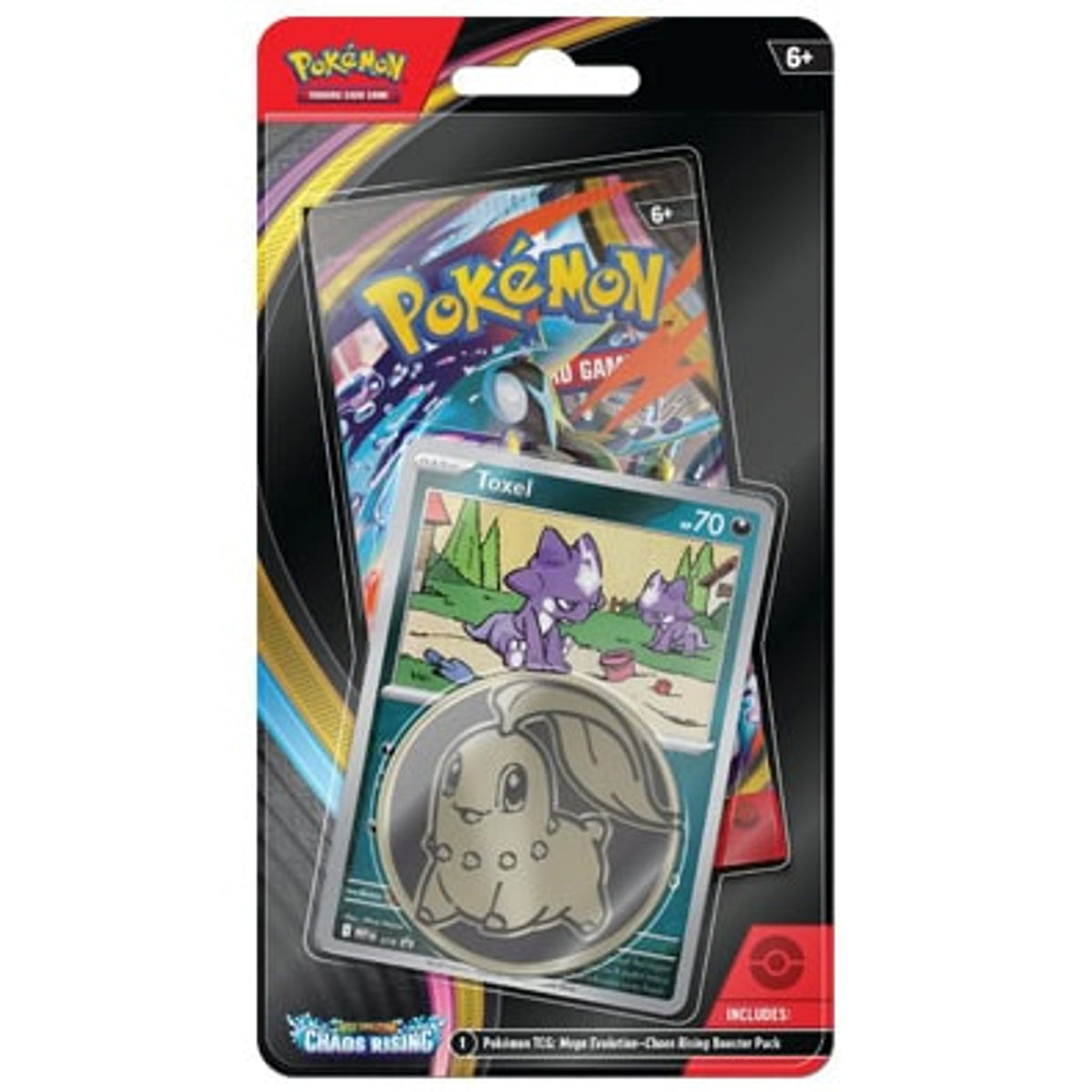 Pokémon Mega Evolution Chaos Rising Checklane Blister