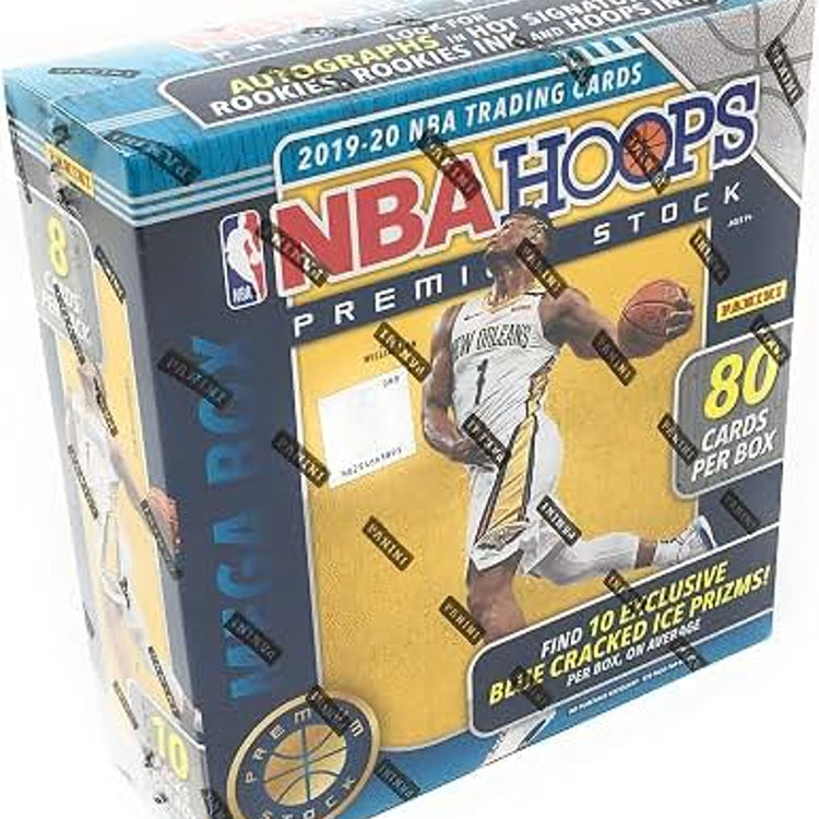Panini 2019-20 Hoops Premium Basketball Trading Card Value Box 12 Packs