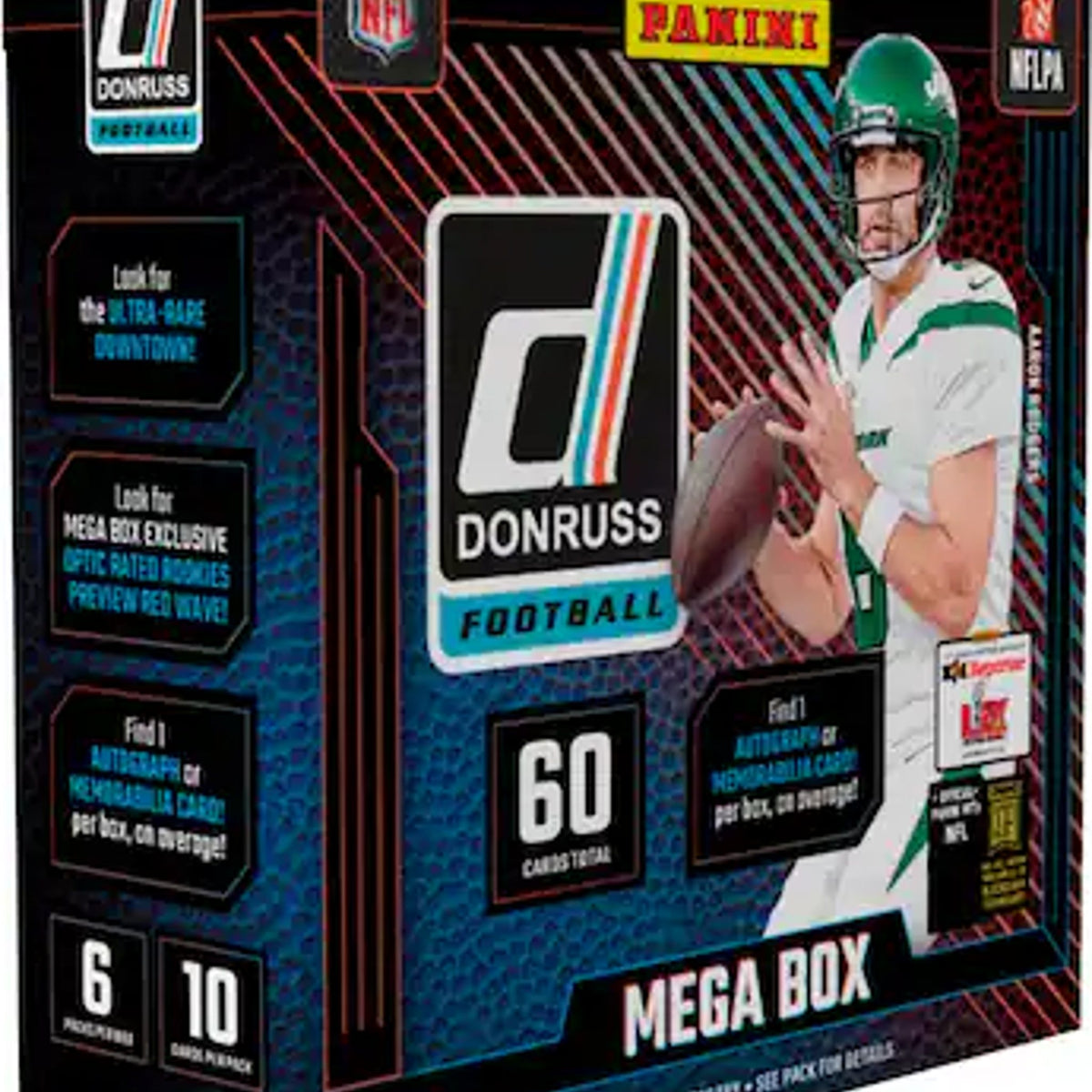Panini 2024 Donruss Optic Football Trading Cards Mega Box