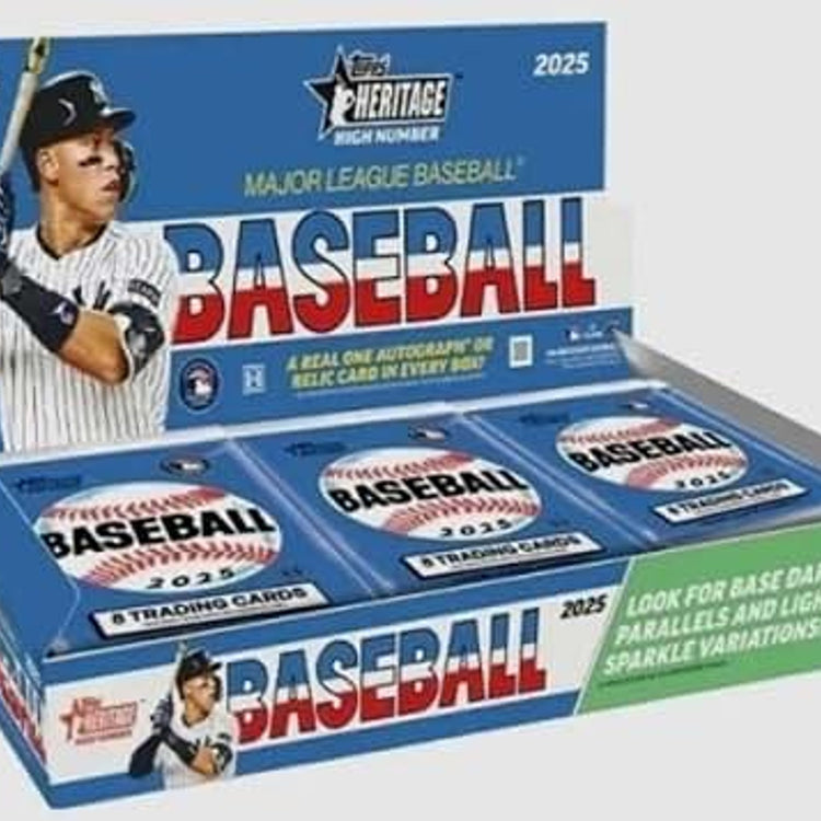 Topps 2025 Heritage High Number Hobby Box