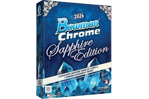 Topps 2026 Bowman Chrome Baseball Sapphire Edition Box