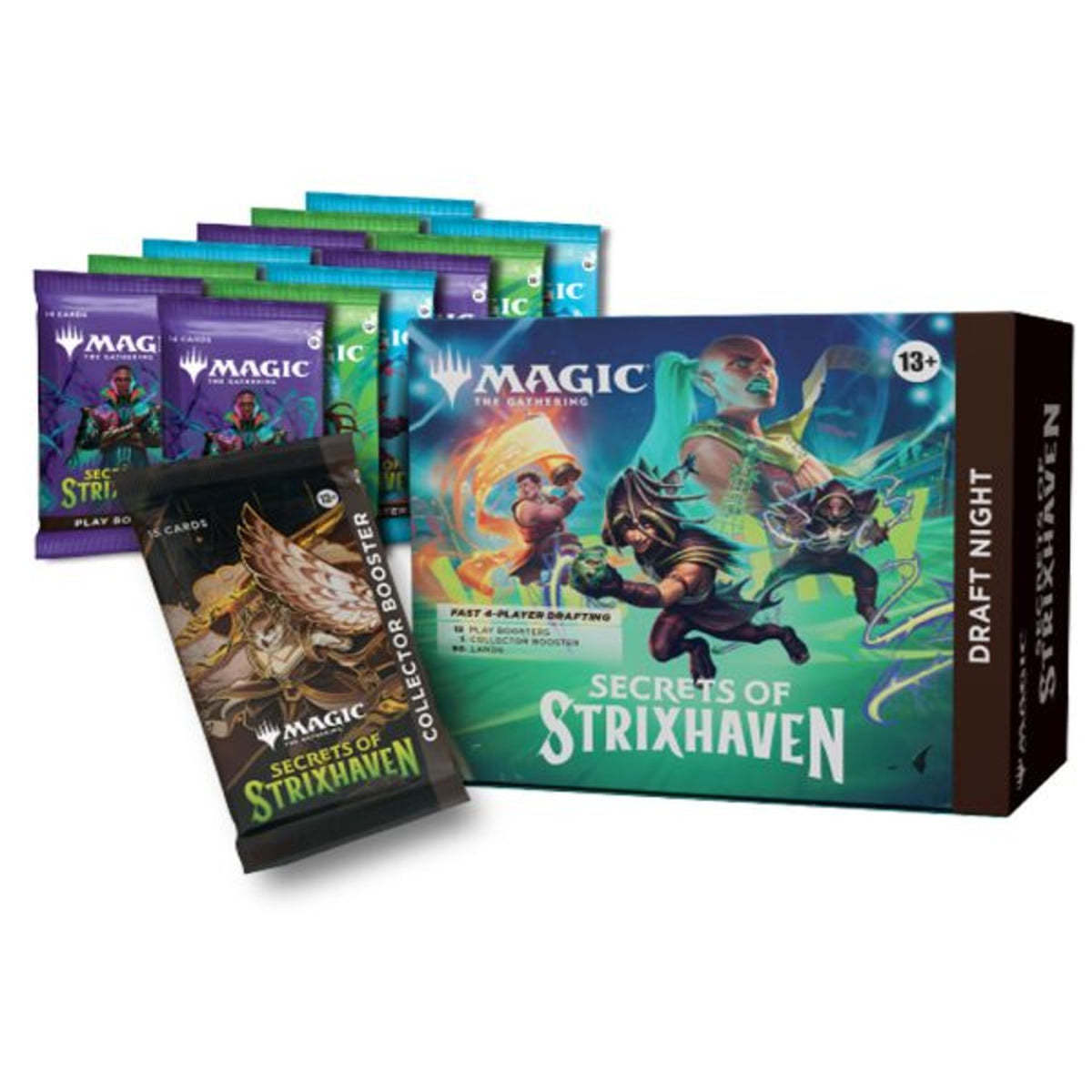 Wizards Of The Coast Magic: The Gathering Secrets Of Strixhaven Draft Night Box