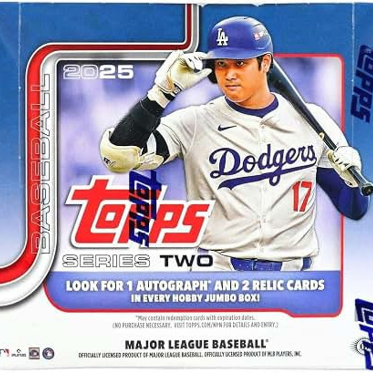 Topps 2025 Series 2 Baseball Hobby Jumbo Box