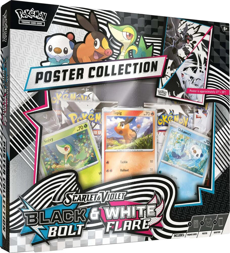 Scarlet & Violet Black Bolt & White Flare Poster Collection Box