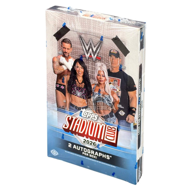 2026 WWE TOPPS STADIUM CLUB HOBBY BOX
