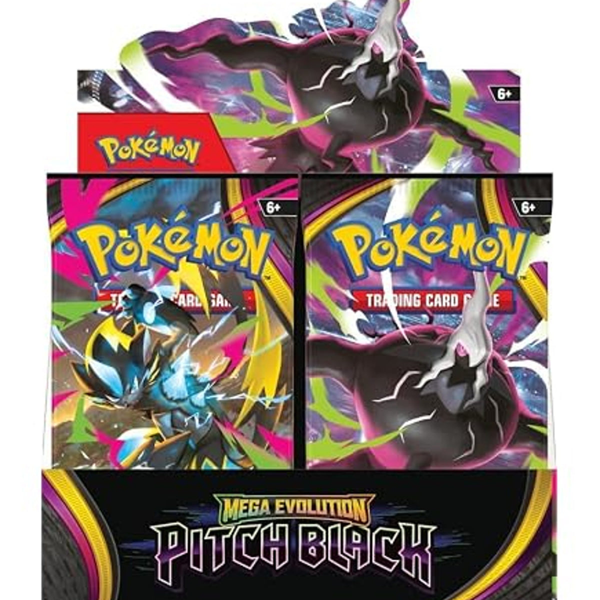 Mega Evolution - Pitch Black Pokémon TCG Evoluzione Presentation Box Booster