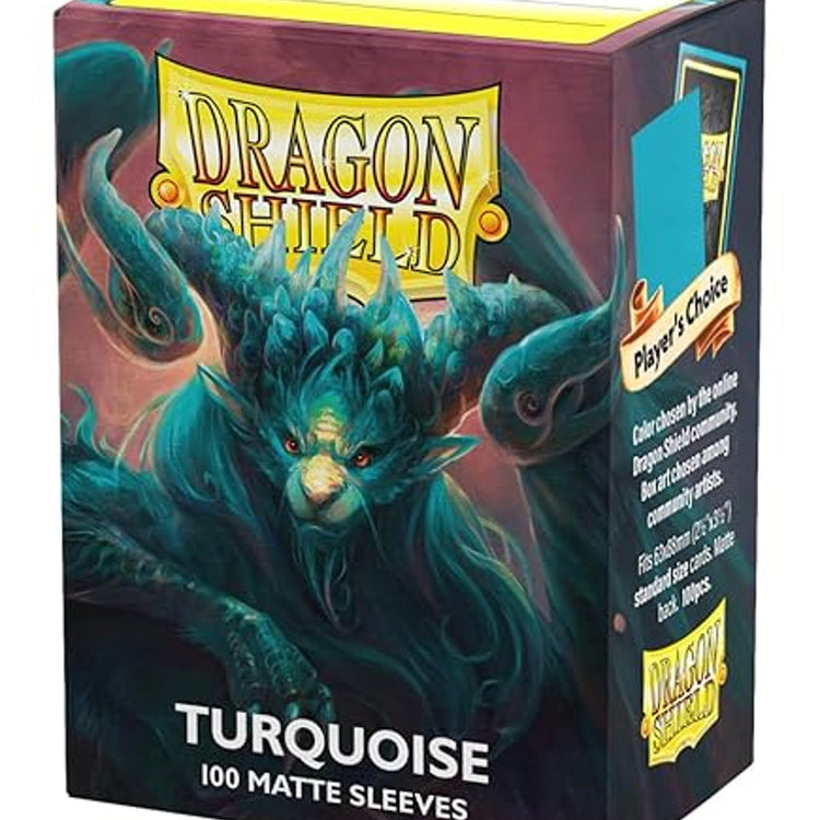Arcane Tinmen Dragon Shield Matte Turquoise