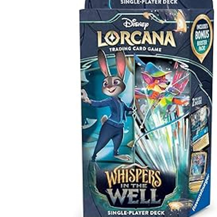 Ravensburger Disney Lorcana Whispers in the Well Chapter 10 Single-Player Deck 60 Cards