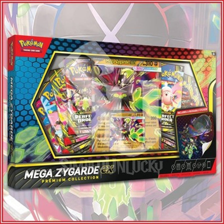 The Pokémon Company International Pokémon TCG Mega Zygarde ex Premium Collection 8 Boosters