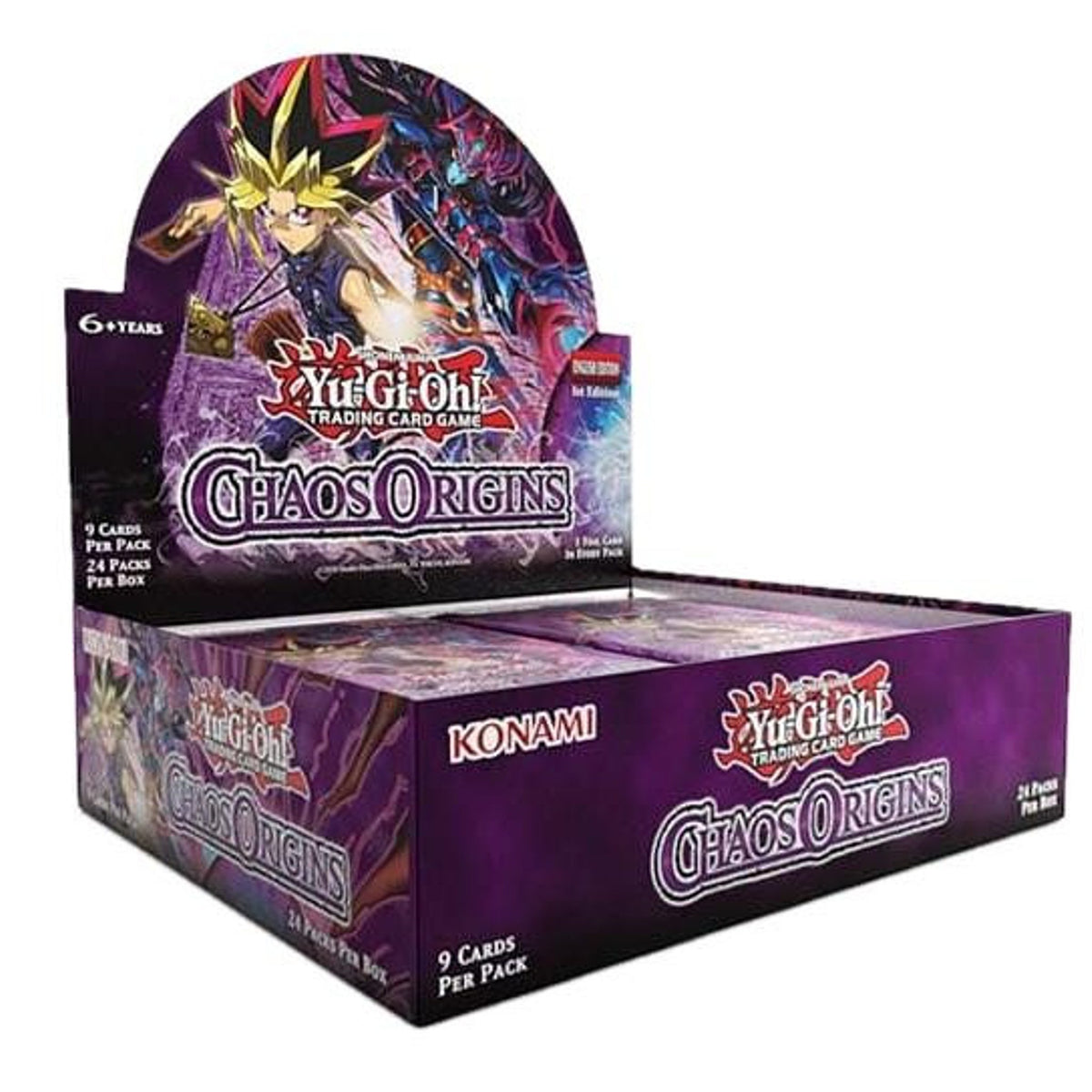 Konami Yu-Gi-Oh! Chaos Origins 1st Edition Booster Box 24 Packs