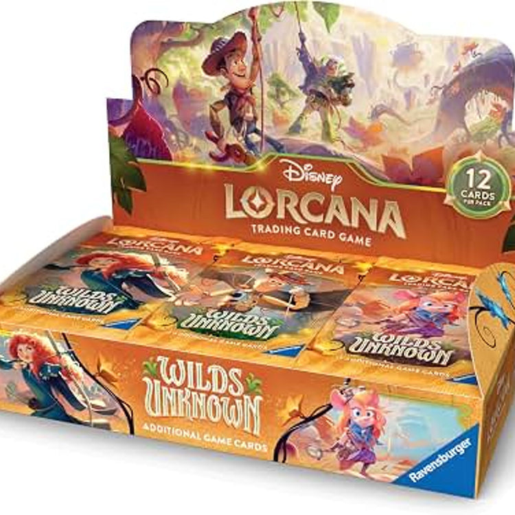 Ravensburger Disney Lorcana Tcg Wilds Unknown Booster Box 24 Packs