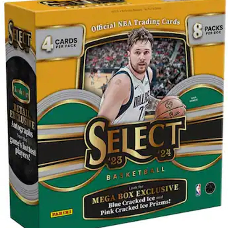 Panini 2023-2024 NBA Select Basketball Trading Card Mega Box